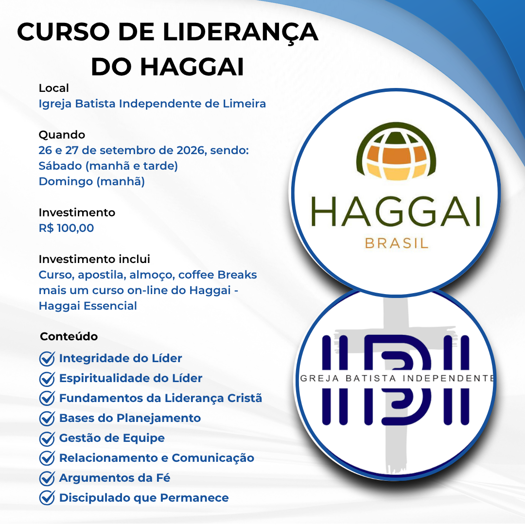 Treinamento de Liderança do Haggai